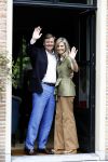 Wassenaar 8 juli 2016
Koninklijk fotouur op de Horsten met Koning Willem Alexander Koningin Maxima en de prinsessen Amalia Ariane en Alexia. Ook de honden zijn erbij.