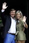 Wassenaar 8 juli 2016
Koninklijk fotouur op de Horsten met Koning Willem Alexander Koningin Maxima en de prinsessen Amalia Ariane en Alexia. Ook de honden zijn erbij.
