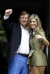 Wassenaar 8 juli 2016
Koninklijk fotouur op de Horsten met Koning Willem Alexander Koningin Maxima en de prinsessen Amalia Ariane en Alexia. Ook de honden zijn erbij.