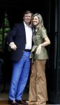 Wassenaar 8 juli 2016
Koninklijk fotouur op de Horsten met Koning Willem Alexander Koningin Maxima en de prinsessen Amalia Ariane en Alexia. Ook de honden zijn erbij.