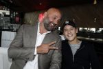 Amsterdam 11 juli 2016 
Modeshow Maria Tailor in de amsterdam Lookout aan het IJ. Lil Kleine met Jeroen v d Berg