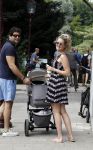 Amsterdam 23 juli 2016
 Liza Sips en Ralph Manheim achter  de kinderwagen.