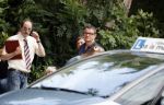 Amsterdam 7 juli 2016 
Connie Breukhoven met haar vriend Eugene v Dun op de fiets in Amsterdam.Opnames Koefnoen met Owen Schumacher Paul Groot Martine Sandifort en Sanne Wallis de Vries. Opnamews vonden plaats in de v Eeghenstraat.