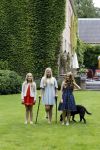 Wassenaar 8 juli 2016
Koninklijk fotouur op de Horsten met Koning Willem Alexander Koningin Maxima en de prinsessen Amalia Ariane en Alexia. Ook de honden zijn erbij.