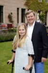 Wassenaar 8 juli 2016
Koninklijk fotouur op de Horsten met Koning Willem Alexander Koningin Maxima en de prinsessen Amalia Ariane en Alexia. Ook de honden zijn erbij.