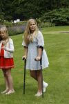 Wassenaar 8 juli 2016
Koninklijk fotouur op de Horsten met Koning Willem Alexander Koningin Maxima en de prinsessen Amalia Ariane en Alexia. Ook de honden zijn erbij.