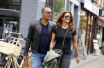 Amsterdam 4 juli 2016
Ruud Gullit met zijn vriendin Karin  de Rooy
