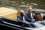 Amsterdam 11 juli 2016
Opnames the hitmans bodyguard met Samuel L Jackson. Ook een look a like van Samuel speelt mee. Opnames vomnden plaats op de grachten van amsterdam.