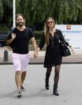 Amsterdam Schiphol 7 juli 2016
Sylvia Geersen voor het eerst met haar man Rogelio Castro Martinez in Nederland.
