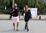 Amsterdam Schiphol 7 juli 2016
Sylvia Geersen voor het eerst met haar man Rogelio Castro Martinez in Nederland.