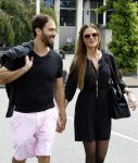 Amsterdam Schiphol 7 juli 2016
Sylvia Geersen voor het eerst met haar man Rogelio Castro Martinez in Nederland.