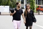 Amsterdam Schiphol 7 juli 2016
Sylvia Geersen voor het eerst met haar man Rogelio Castro Martinez in Nederland.
