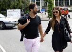 Amsterdam Schiphol 7 juli 2016
Sylvia Geersen voor het eerst met haar man Rogelio Castro Martinez in Nederland.