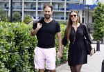 Amsterdam Schiphol 7 juli 2016
Sylvia Geersen voor het eerst met haar man Rogelio Castro Martinez in Nederland.