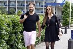 Amsterdam Schiphol 7 juli 2016
Sylvia Geersen voor het eerst met haar man Rogelio Castro Martinez in Nederland.
