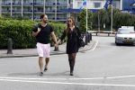 Amsterdam Schiphol 7 juli 2016
Sylvia Geersen voor het eerst met haar man Rogelio Castro Martinez in Nederland.