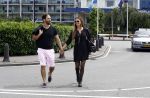 Amsterdam Schiphol 7 juli 2016
Sylvia Geersen voor het eerst met haar man Rogelio Castro Martinez in Nederland.