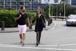 Amsterdam Schiphol 7 juli 2016
Sylvia Geersen voor het eerst met haar man Rogelio Castro Martinez in Nederland.