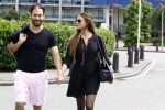 Amsterdam Schiphol 7 juli 2016
Sylvia Geersen voor het eerst met haar man Rogelio Castro Martinez in Nederland.