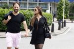 Amsterdam Schiphol 7 juli 2016
Sylvia Geersen voor het eerst met haar man Rogelio Castro Martinez in Nederland.