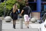 Amsterdam Schiphol 7 juli 2016
Sylvia Geersen voor het eerst met haar man Rogelio Castro Martinez in Nederland.