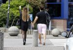 Amsterdam Schiphol 7 juli 2016
Sylvia Geersen voor het eerst met haar man Rogelio Castro Martinez in Nederland.