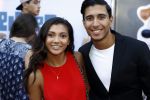 Amsterdam 17 juli 2016
Premiere huisdiergeheimen in Pathe arena. Tara Hetharia met vriend