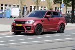 Amsterdam 6 juli 2016 
Tonny Vilhena in zijn range rover sport aan het winkelen in amsterdam zuid