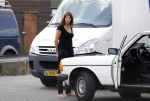 Amsterdam 15 juli 2016
Isa Hoes heeft problemen met haar auto/mercedes en wordt geholpen door de ANWB