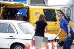 Amsterdam 15 juli 2016
Isa Hoes heeft problemen met haar auto/mercedes en wordt geholpen door de ANWB