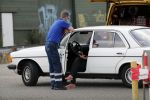 Amsterdam 15 juli 2016
Isa Hoes heeft problemen met haar auto/mercedes en wordt geholpen door de ANWB
