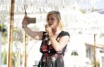 ibiza 23 juni 2017
Opening restarant club Xaxa van EWesley Sneijder en zijn vrouw Yolanthe Sneijder Cabau op eht strand van Cala Tarida. Bridget Maasland