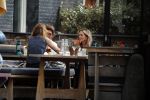Amsterdam 27 juni 2017
Candy Dulfer op terras met vriendinnen