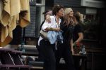 Amsterdam 27 juni 2017
Candy Dulfer op terras met vriendinnen