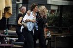 Amsterdam 27 juni 2017
Candy Dulfer op terras met vriendinnen