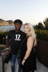 ibiza 23 juni 2017
Opening restarant club Xaxa van EWesley Sneijder en zijn vrouw Yolanthe Sneijder Cabau op eht strand van Cala Tarida. Eljero Elia met vrouw