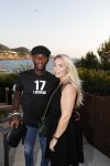 ibiza 23 juni 2017
Opening restarant club Xaxa van EWesley Sneijder en zijn vrouw Yolanthe Sneijder Cabau op eht strand van Cala Tarida. Eljero Elia met vrouw