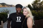 ibiza 23 juni 2017
Opening restarant club Xaxa van EWesley Sneijder en zijn vrouw Yolanthe Sneijder Cabau op eht strand van Cala Tarida. Eljero Elia met vrouw