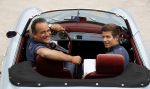 Lichtenvoorde 25 juni 2017
Achterhoek rally. jan Kees de Jager met een kennis in een posche cabrio