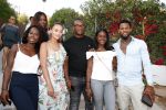 ibiza 23 juni 2017
Opening restarant club Xaxa van EWesley Sneijder en zijn vrouw Yolanthe Sneijder Cabau op eht strand van Cala Tarida. Jeremain Lens met zijn familie