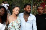ibiza 23 juni 2017
Opening restarant club Xaxa van EWesley Sneijder en zijn vrouw Yolanthe Sneijder Cabau op eht strand van Cala Tarida. Jeremain Lens met zijn familie