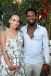 ibiza 23 juni 2017
Opening restarant club Xaxa van EWesley Sneijder en zijn vrouw Yolanthe Sneijder Cabau op eht strand van Cala Tarida. Jeremain Lens met zijn familie
