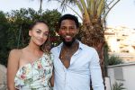ibiza 23 juni 2017
Opening restarant club Xaxa van EWesley Sneijder en zijn vrouw Yolanthe Sneijder Cabau op eht strand van Cala Tarida. Jeremain Lens met vriendin Daisy en familie