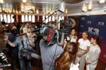 Rotterdam 27 juni 2017
Opnames film K3 Love Cruise op de SS Rotterdam met oa  Tim Douwsma Nicolette v Dam en Winston Post