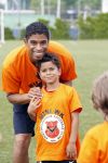 Amsterdam 17 juni 2017
Michael Reiziger met zijn zoon bij AFC mini wk