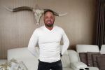 Scheveningen 29 juni 2017
Michael v d Plas in hetb huis van zijn zus.