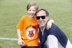 Amsterdam 17 juni 2017
Patrick Huisman met zijn zoon bij AFC mini wk