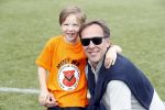Amsterdam 17 juni 2017
Patrick Huisman met zijn zoon bij AFC mini wk