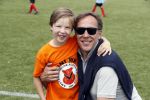 Amsterdam 17 juni 2017
Patrick Huisman met zijn zoon bij AFC mini wk