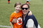 Amsterdam 17 juni 2017
Patrick Huisman met zijn zoon bij AFC mini wk